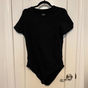 Torrid Black Scoop Neck Bodysuit